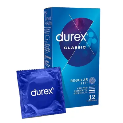 KONDOMI Durex Classic 12/1
