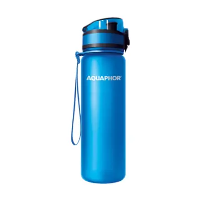 Steklenica Aquaphor City 500 ml, modra