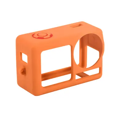 Silikonski ovitek DJI Action 5 Pro - odporen na udarce in prah Orange