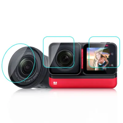 Zaščita zaslona iz kaljenega stekla za Insta360 ONE RS (paket 3 kosov)