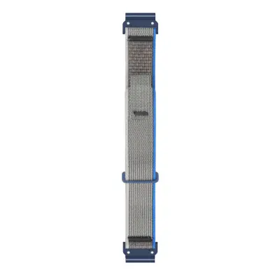 Najlonski pašček za uro za Garmin Fenix 5x/6x/7X/8 51 mm Blue + Grey 22 mm
