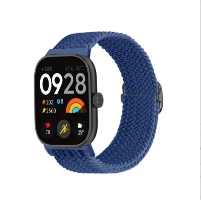Pletena zapestnica za Xiaomi Smart Band 8 Pro/Redmi Smart Band 2 NavyBlue