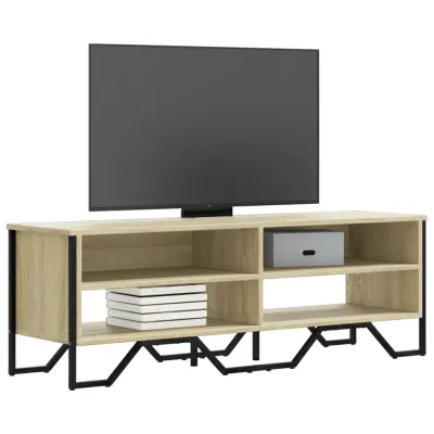 The Living Store TV omarica sonoma hrast 122x34x41 cm inženirski les - TV Omarica