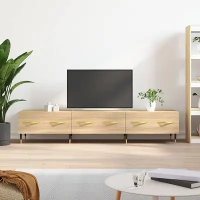 The Living Store TV omarica sonoma hrast 150x36x30 cm inženirski les - TV Omarica