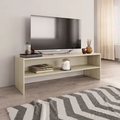 The Living Store TV omarica sonoma hrast 120x40x40 cm iverna plošča - TV Omarica