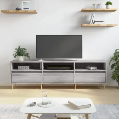 The Living Store TV omarica siva sonoma 150x30x44,5 cm inženirski les - TV Omarica