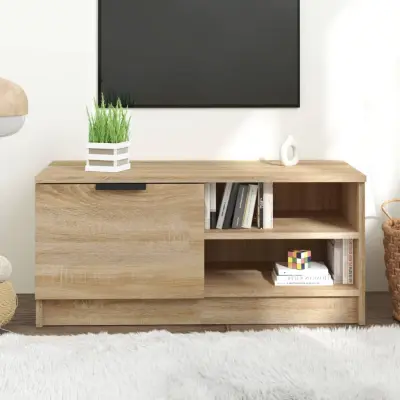 The Living Store TV omarica sonoma hrast 80x35x36,5 cm konstruiran les - TV Omarica