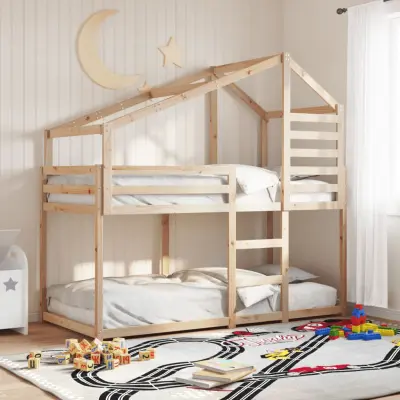 The Living Store Pograd s streho 75x190 cm trdna borovina - Pograd