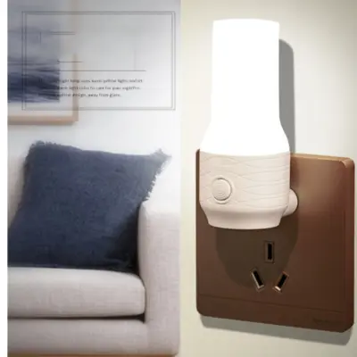 Zatemnitvena LED nočna lučka z dvema načinoma osvetlitve White