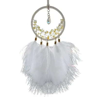 Obesek za avto Moon Crystal White