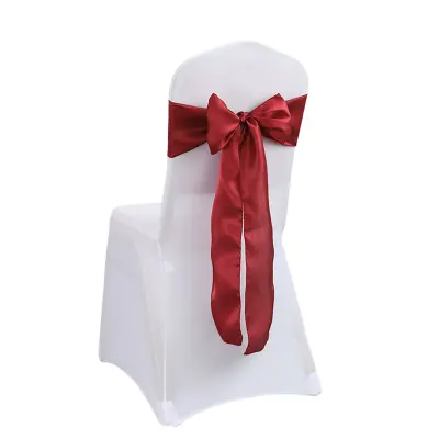 10 paketov pasov za stole za dekoracijo poročne zabave Red