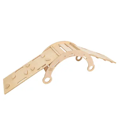 Velika gugalnica Dream Natural Wood & Slide & Ladder
