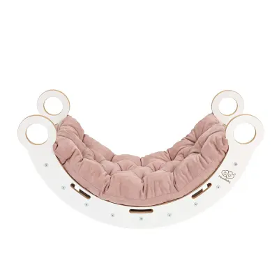 Veliki Dream Rocker Beli les s sivo blazino