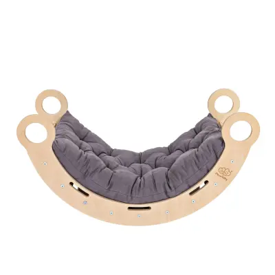 Majhen Dream Rocker Beli les in lestev z rožnato blazino