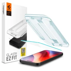 Spigen GLAS.TR EZ FIT Privacy - Kaljeno steklo s filtrom za zasebnost za iPhone 16 Pro