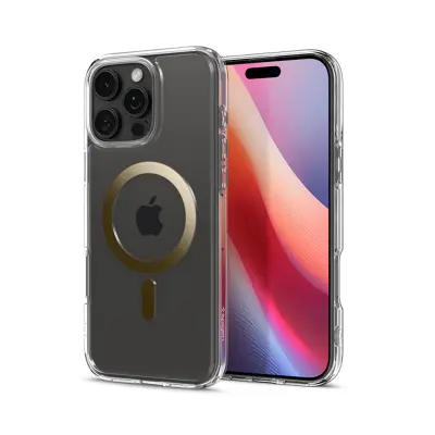 Spigen Ultra Hybrid MagSafe - ohišje za iPhone 16 Pro (zlato)