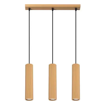 Obesna svetilka KARBON 3L zlata