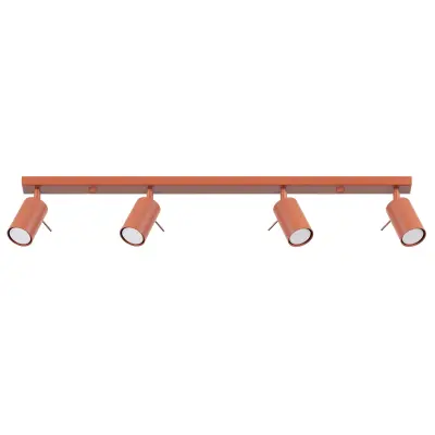 Stropna svetilka RING 4L rdeča ohra