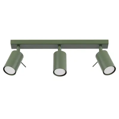 Stropna svetilka RING 3L olivno zelena
