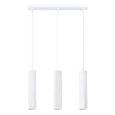 Obesna svetilka KARBON 3L bela