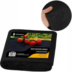 AGROTEKSTILNA TKANINA 50g 1,6x5m ČRNA AGRO UV TKANINA DEBELA PREPROGA PROTI PLEVELU