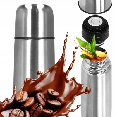 TERMO VAKUMSKA JEKLENA TERMO ZA KAVO ČAJ turistična 1000 ml