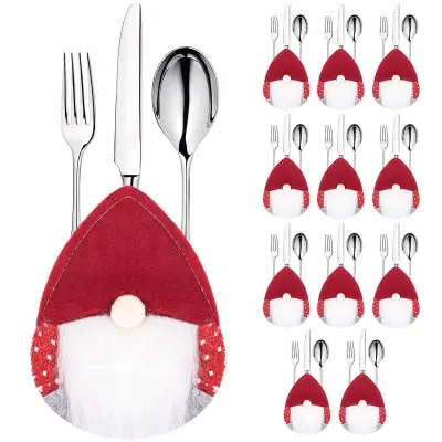 ETUI ZA JEDILNI PRIBOR STEKLENIČNI SET ELFS COVER COVERS x12 OKRASNI