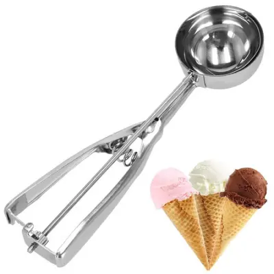 Gałkownica do lodów s premerom 4,1 cm in jekleno zajemalko.