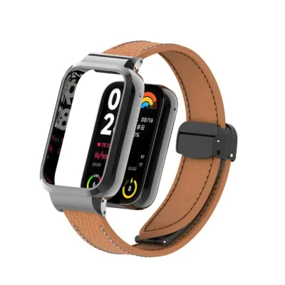 Usnjen trak za Xiaomi Band 8 Pro Brown