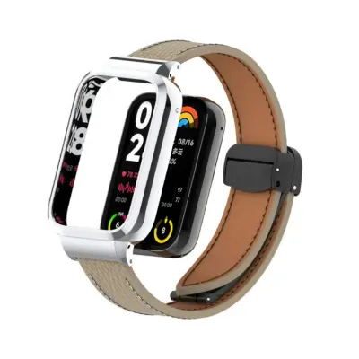 Usnjen trak za Xiaomi Band 8 Pro coffee
