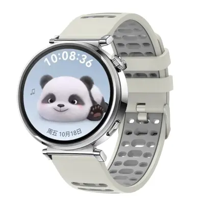 Silikonski pašček za uro Xiaomi Watch S4 & Keep Pilot 1 Silver