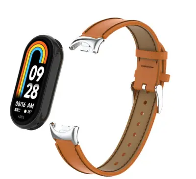 Xiaomi Band 9/8 NFC trak s kovinskim priključkom Brown
