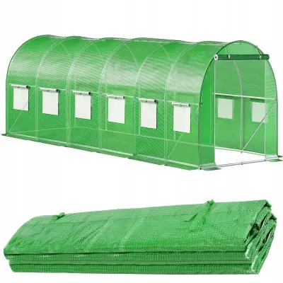 NADOMESTNA FOLIJA ZA VRTNO FOLIJA TUNEL 6x3x2m UV-4 POKROV ZA RASTLINJAK