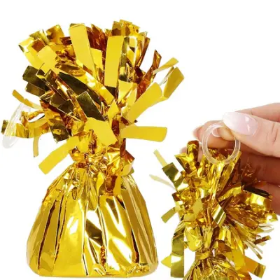 130 g zlata aluminijasta utež balona