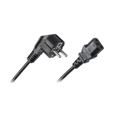 CP napajalni kabel univerzalni Euro/IEC C13 standard 3pin 3m črn