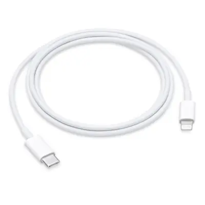 DCO USB-C v Lightning Data & Charger Cable za Apple iPhone 14 / Pro / Max 1m, bel A2249 (MXOK2ZM/A) (OEM)