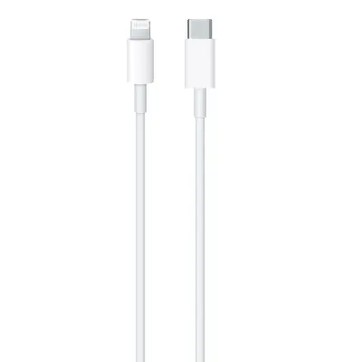 CP CBL2 Durable TPE 20W PD USB-C v Lightning Data & Charger 2m Cable White (OEM)