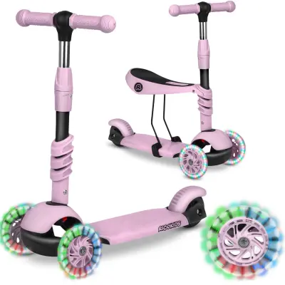 Ricokids Cubi trikolesni skiro - roza