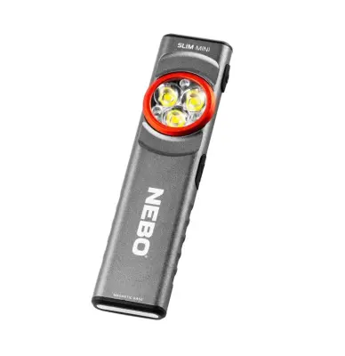 Nebo Slim Mini, Polnilna, Siva