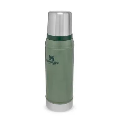 Stanley The Legendary Classic Bottle 0,75L, Hammertone Zelena, Vakuumsko izolira