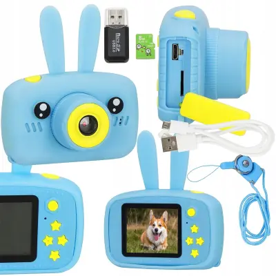 OTROŠKA DIGITALNA KAMERA FULL HD 40 Mpx GAME KAMERA+8GB KARTICA SET XXL