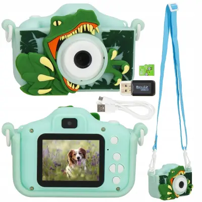 DIGITALNI OTROŠKI FOTOAPARAT FULL HD 40 Mpx GAME KAMERA + 32GB KARTICA XXL SET