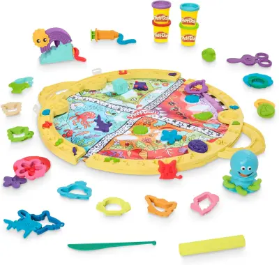 Hasbro Play-Doh Začetni set: Zložljiva igralna podloga (F9143)