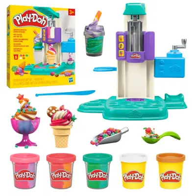 Hasbro Play-Doh: Mavrični sladoledni set (G0028)