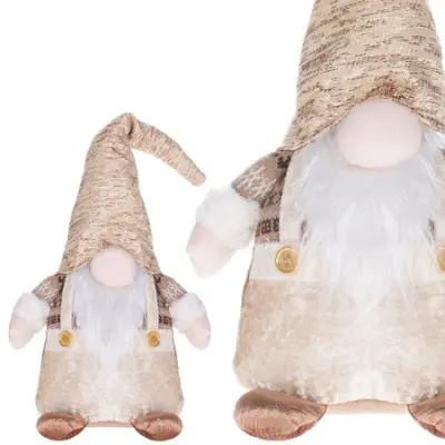 Mikołaj 35cm je božični okras, zlati palček.