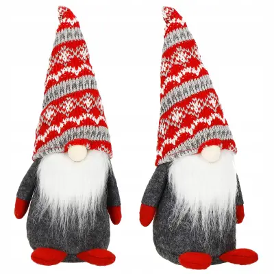 BOŽIČNI škratek, Božiček, GNOME, BOŽIČNO DARILO, 34cm, STOJEČ