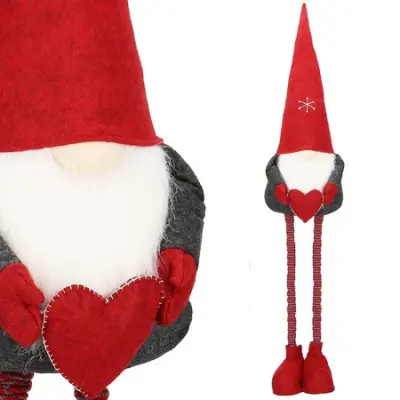 Skrzat 75-120 cm, božični okras, božični palček, na teleskopskih nogah.
