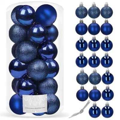 4 cm kroglice za božično drevo, komplet 20 kosov.