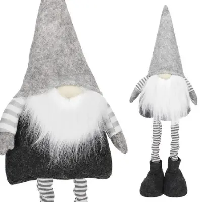 Božični skrzat 45-64 cm, škrat s teleskopskimi nogami, škratek.