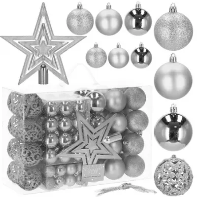 Božične bombice za božično drevo, set 100 kosov.